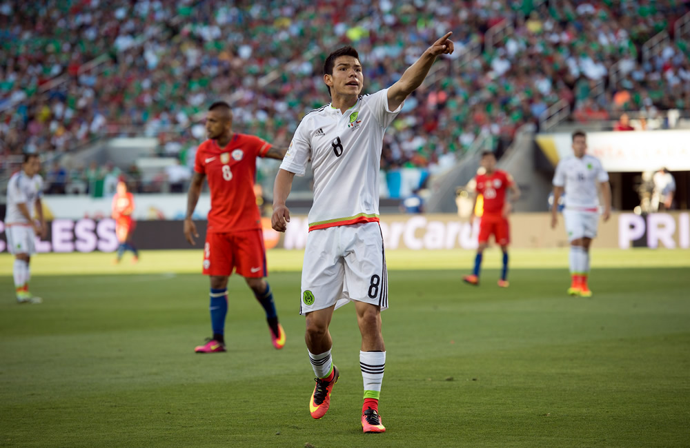 México y Chile definen al último semifinalista de la Copa América.