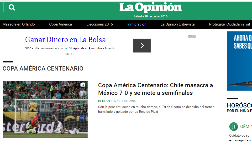 El Tri traspasó fronteras