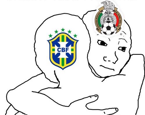 Los memes se dan gusto con la patética noche de México contra Chile.