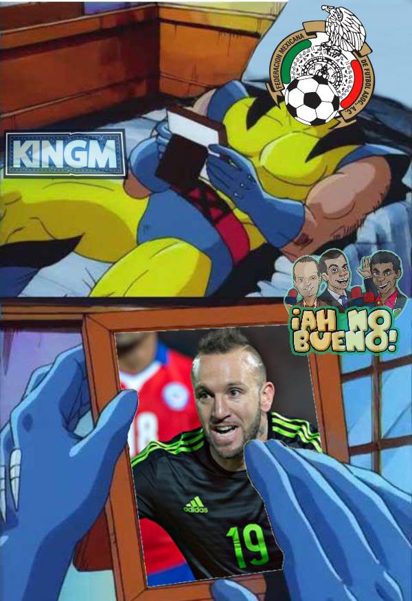 Los memes se dan gusto con la patética noche de México contra Chile.