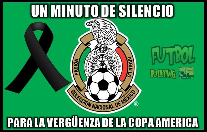 Los memes se dan gusto con la patética noche de México contra Chile.