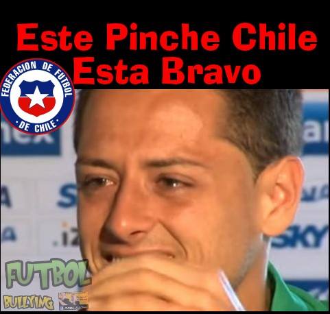 Los memes se dan gusto con la patética noche de México contra Chile.