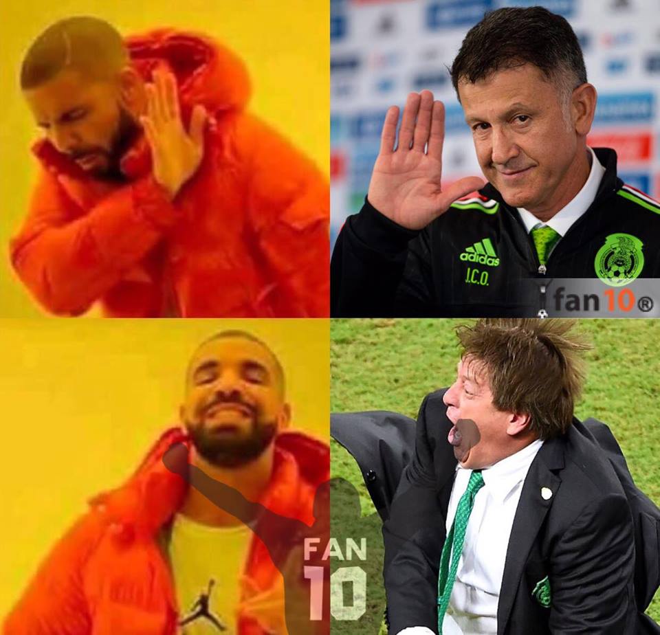 Los memes se dan gusto con la patética noche de México contra Chile.