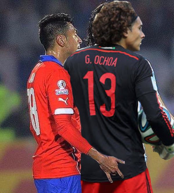 Los memes se dan gusto con la patética noche de México contra Chile.