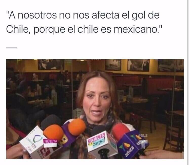 Los memes se dan gusto con la patética noche de México contra Chile.
