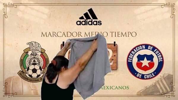 Los memes se dan gusto con la patética noche de México contra Chile.