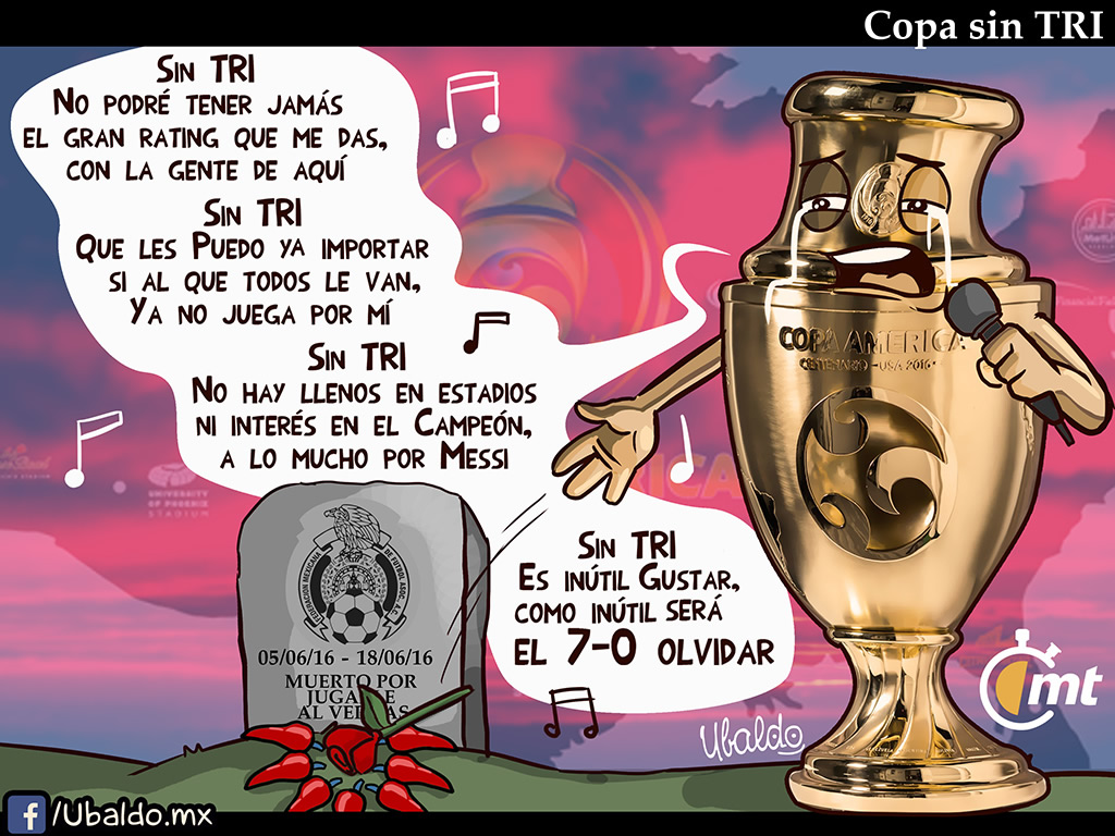 La Copa sin Tri canta muy sentimental al son de los Panchos
