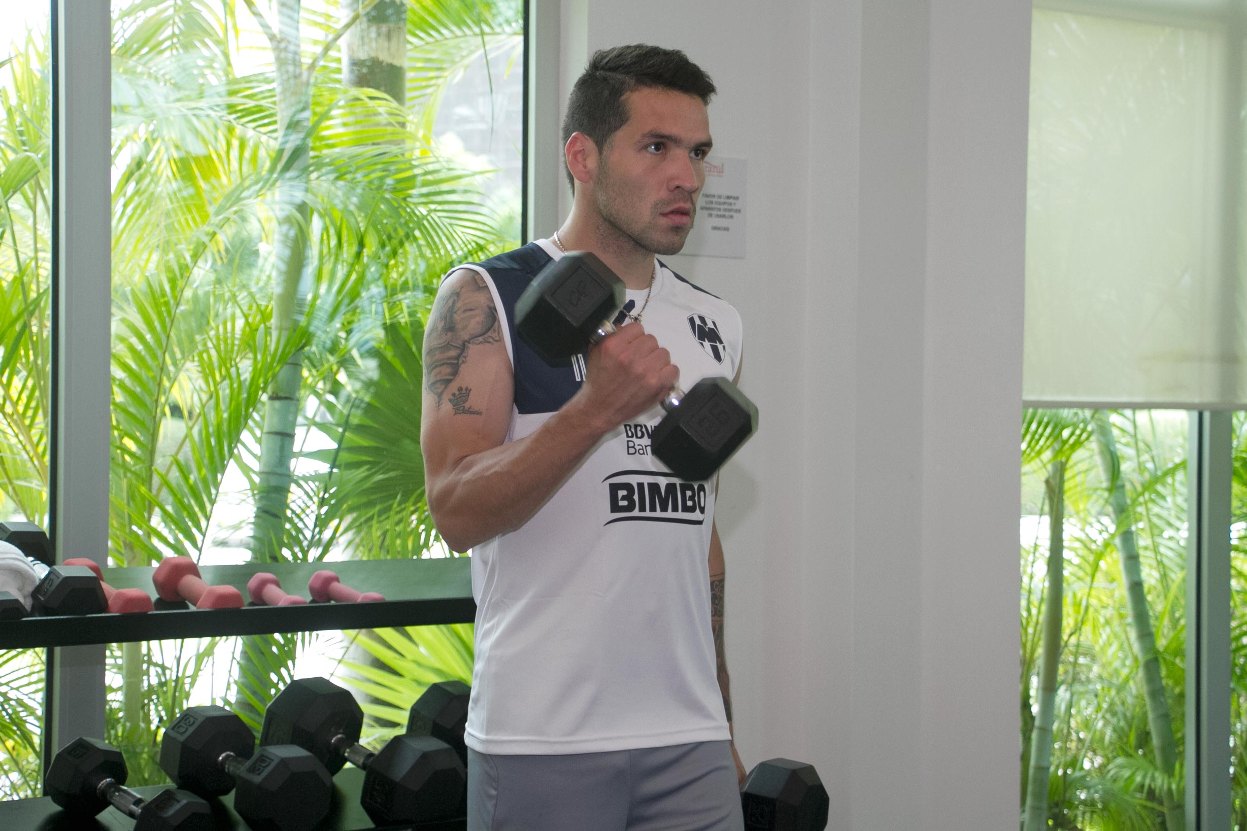 Celso Ortiz se unió a la pretemporada de Rayados
