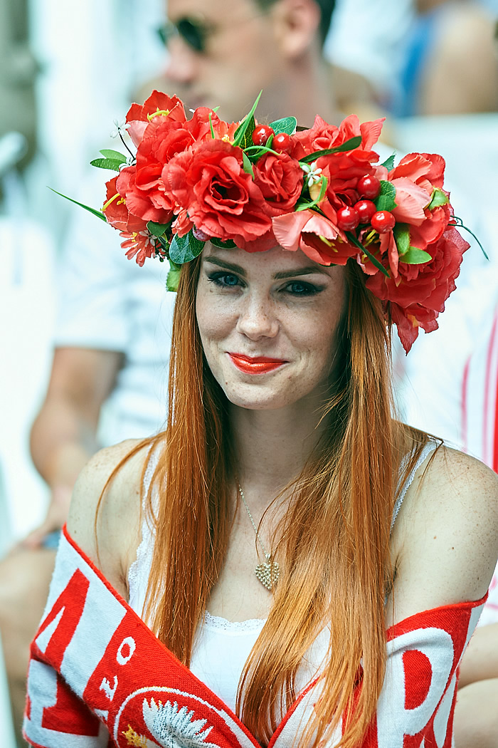 Chicas de la Eurocopa de Francia 2016.