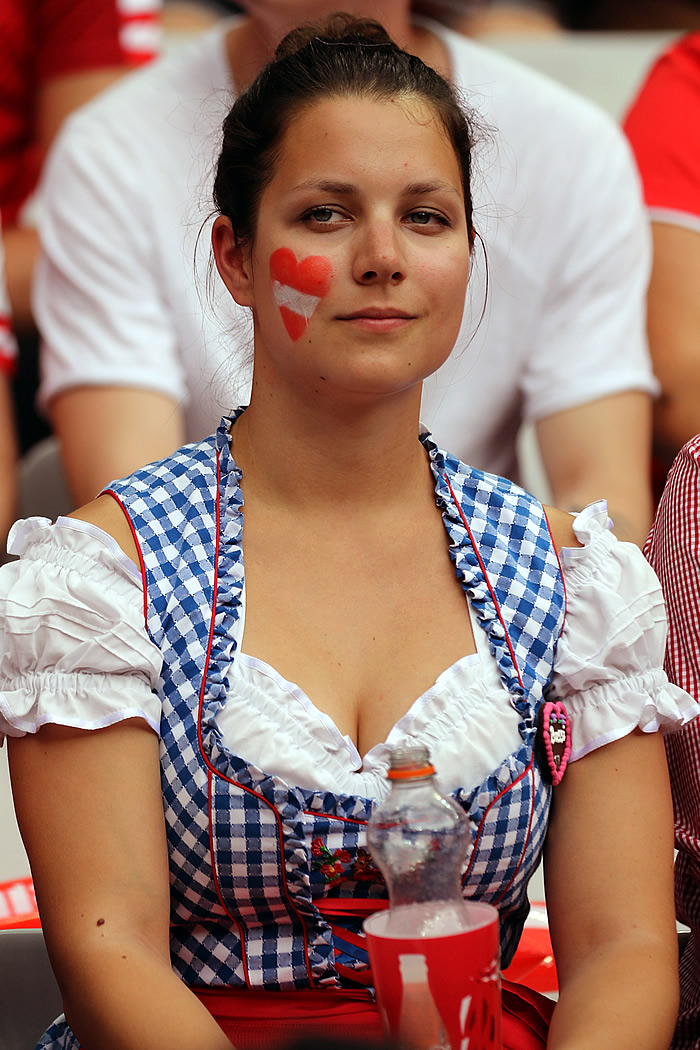 Chicas de la Eurocopa de Francia 2016.