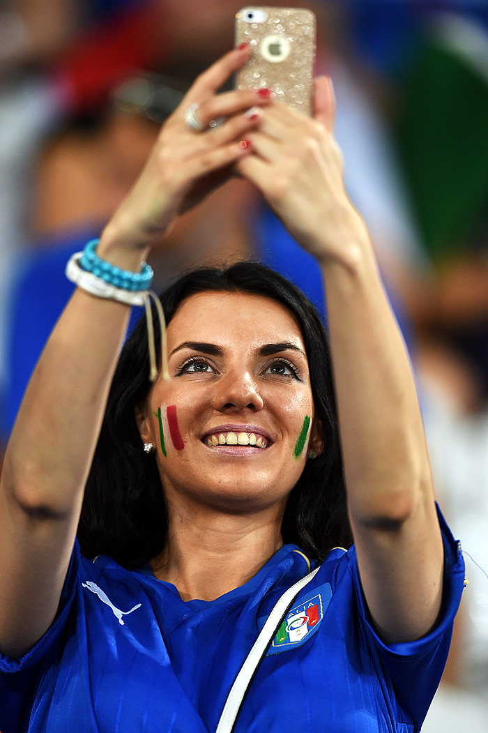 Chicas de la Eurocopa de Francia 2016.