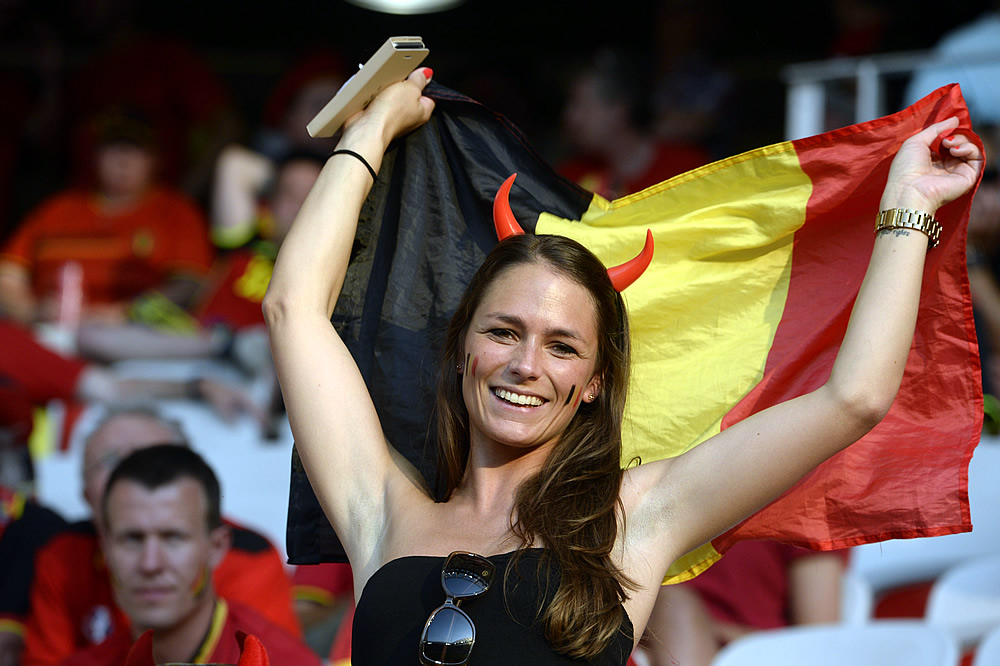 Chicas de la Eurocopa de Francia 2016.