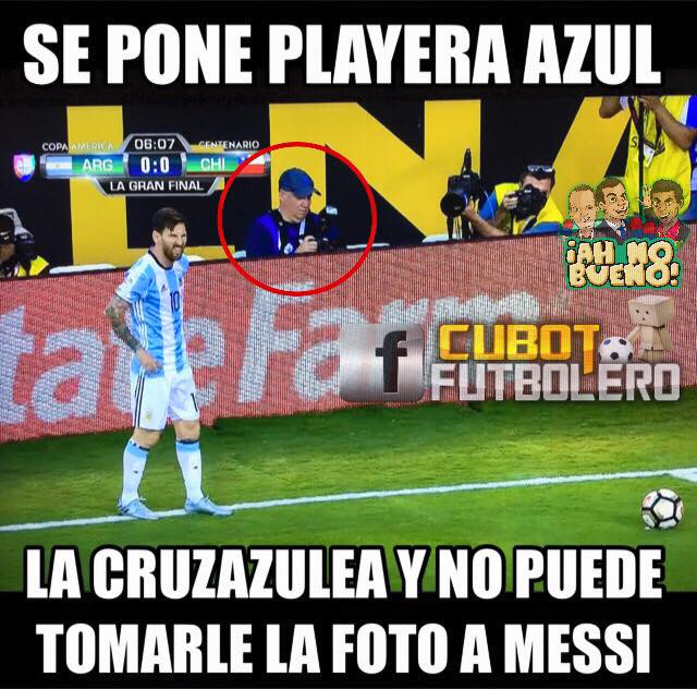 Sin piedad, los memes hacen de las suyas con Lionel Messi y Argentina.
