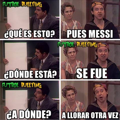 Sin piedad, los memes hacen de las suyas con Lionel Messi y Argentina.