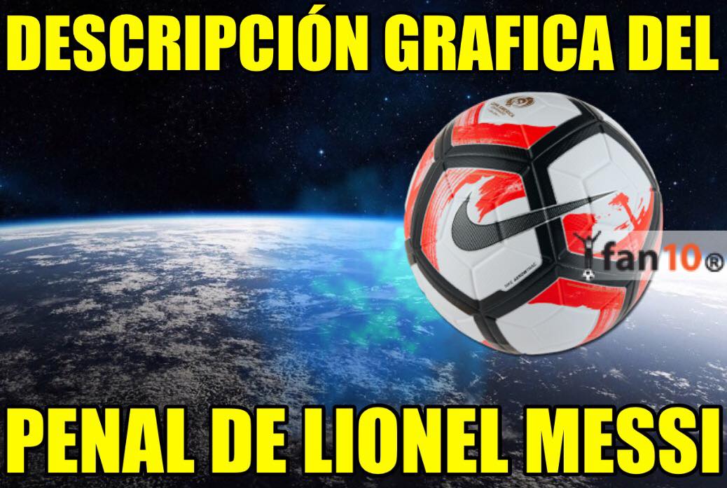 Sin piedad, los memes hacen de las suyas con Lionel Messi y Argentina.