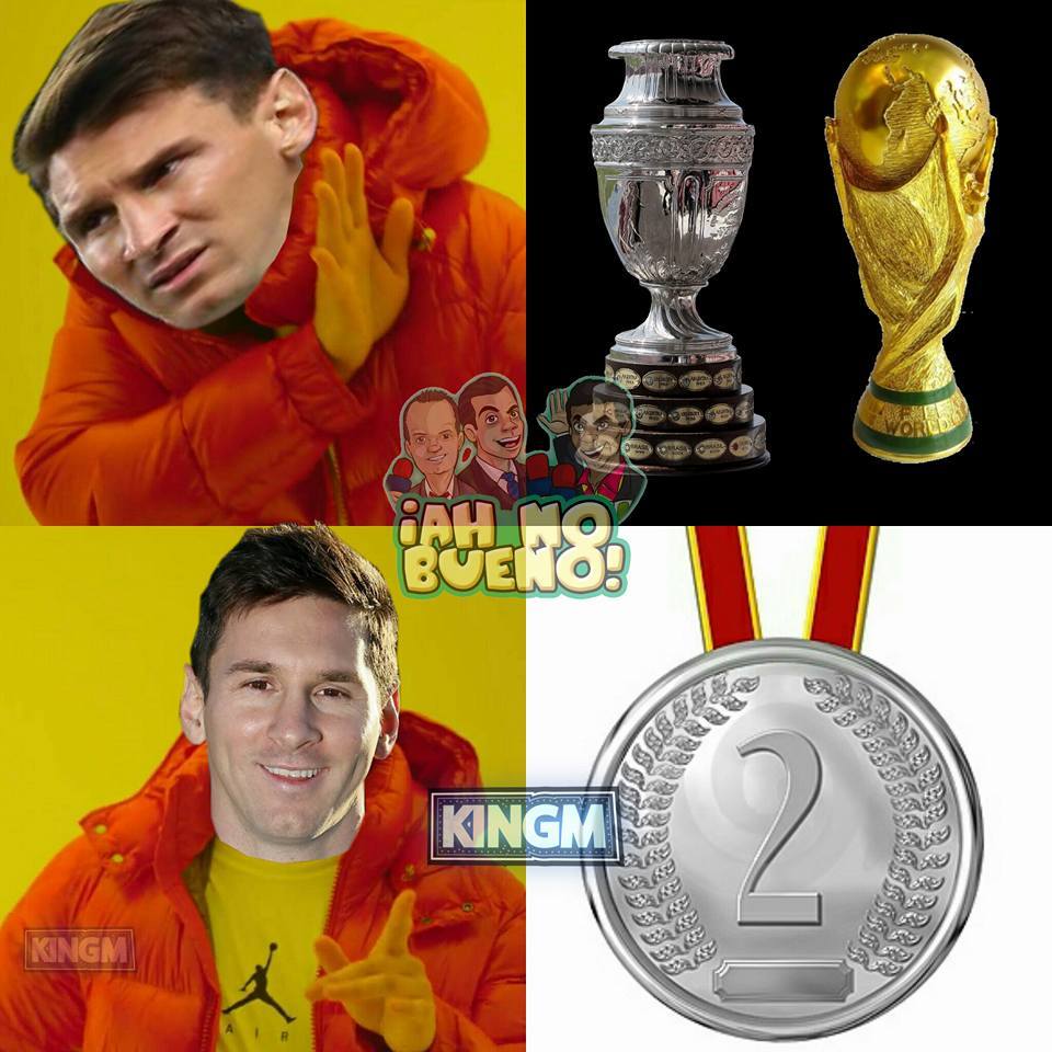 Sin piedad, los memes hacen de las suyas con Lionel Messi y Argentina.