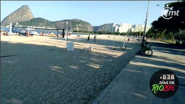 Sólo faltan 34 días y dimos un recorrido por las calles de Río