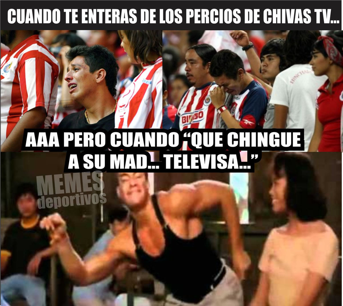 Memes con calidad de Chivas TV