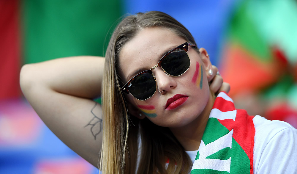 Chicas de las Semis de la Eurocopa.