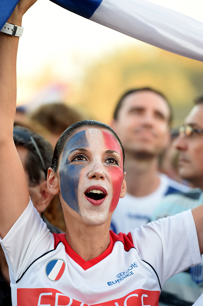 Chicas de la gran final de la justa europea. 