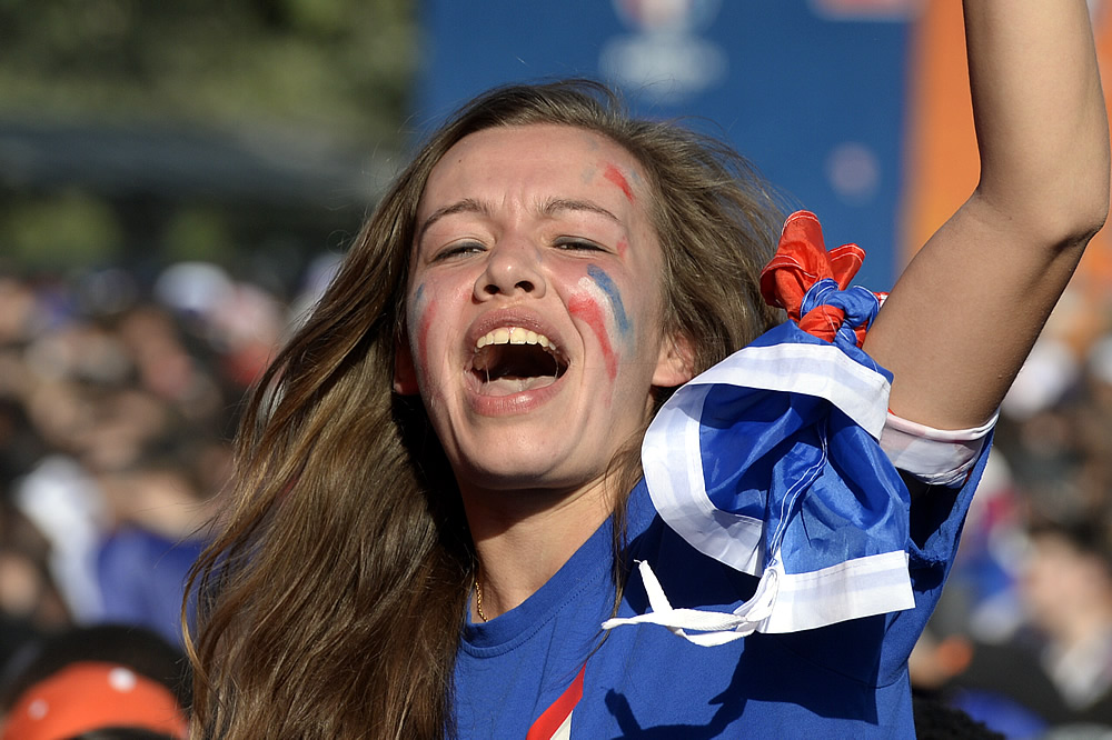 Chicas de la gran final de la justa europea. 