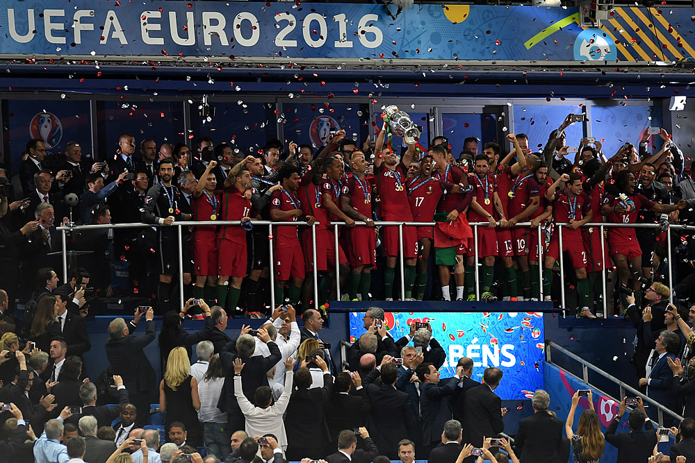 Te contamos la Final de la Euro 2016 en imágenes: Portugal vs. Francia.