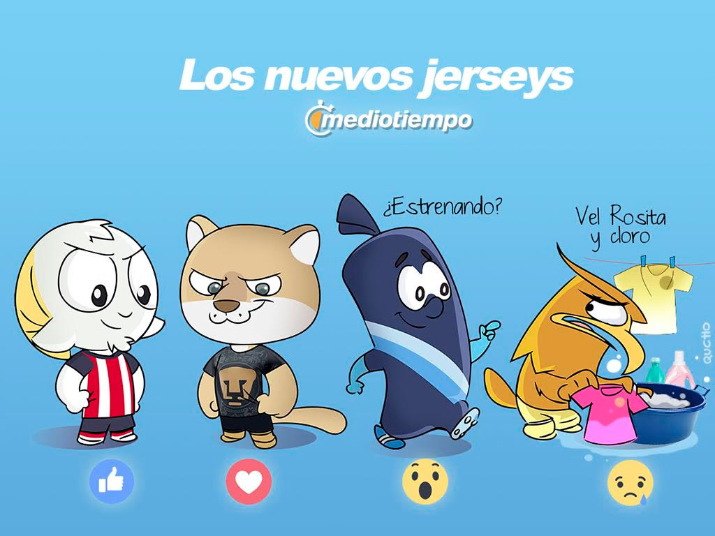 Los nuevos jerseys en la Liga MX