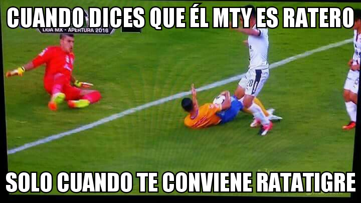 Tigres y Rayados, en los Memes de la J2