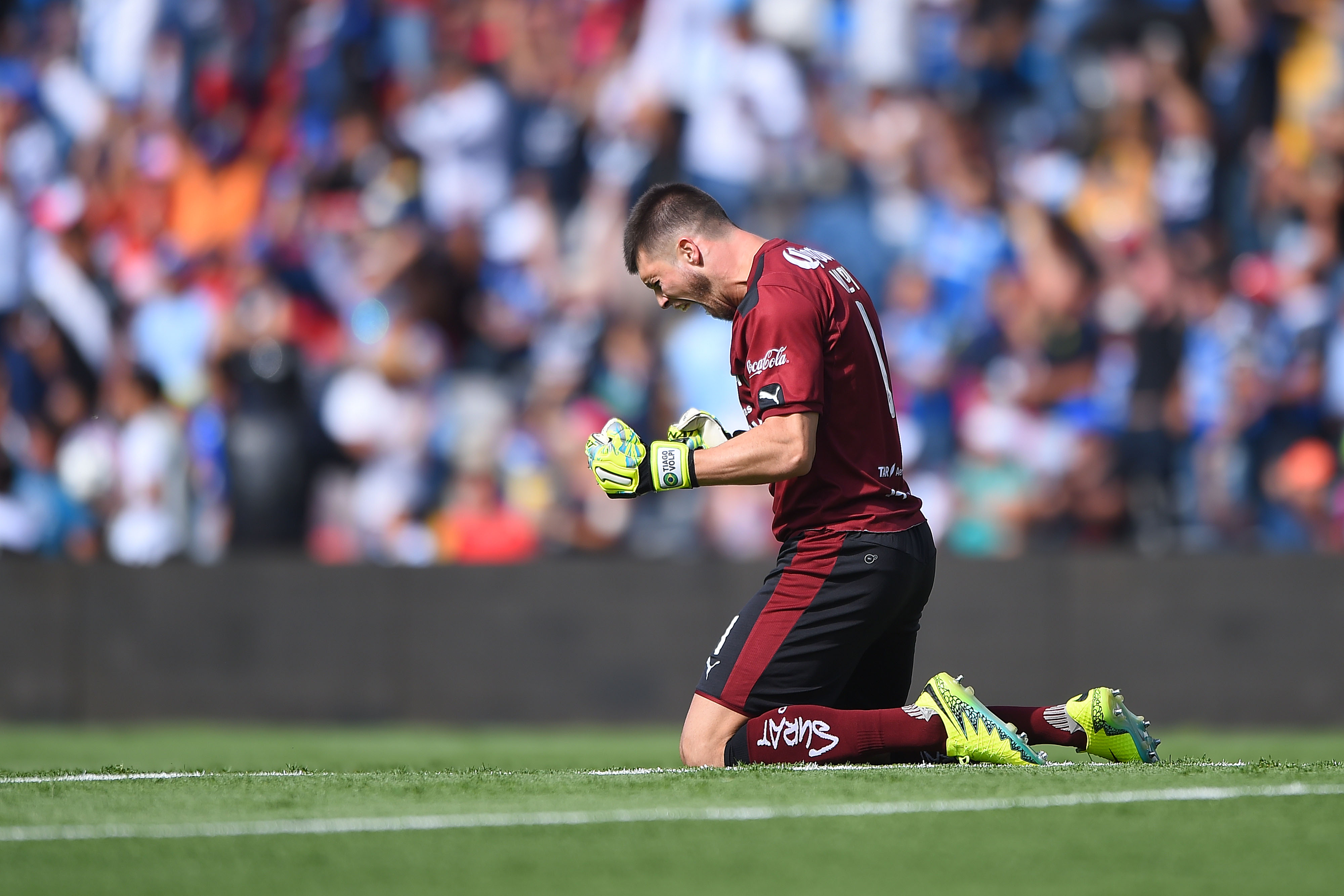 Volpi festejó con todos los goles de su escuadra.