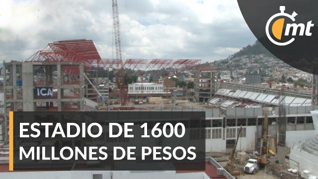 Nuevo Nemesio Diez, Estadio de 1600 millones de pesos