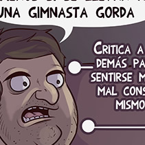El típico Criticón en los juegos olímpicos