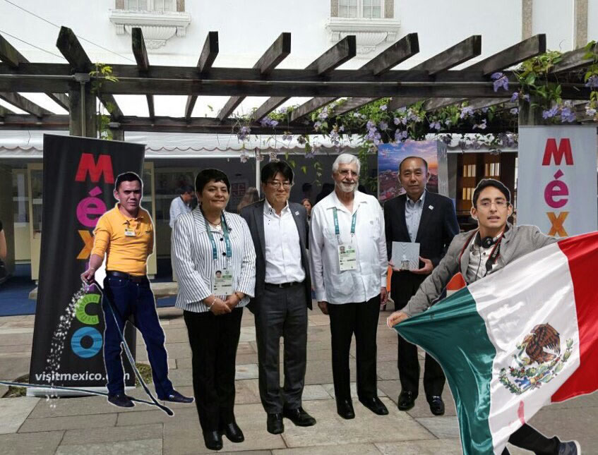 El montaje que hizo el COM a la comitiva japonesa fue inspiración de memes.