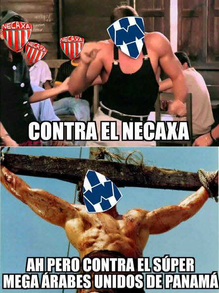 Rayados, humillados también en memes