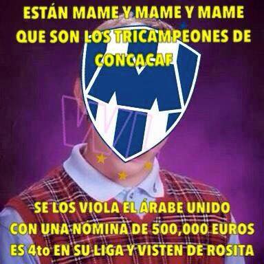 Rayados, humillados también en memes
