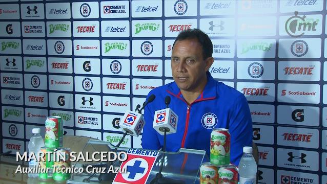 Para Martín Salcedo, Cruz Azul va en aumento