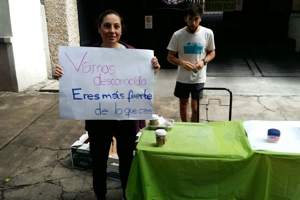 Gran apoyo el que recibieron los corredores. 