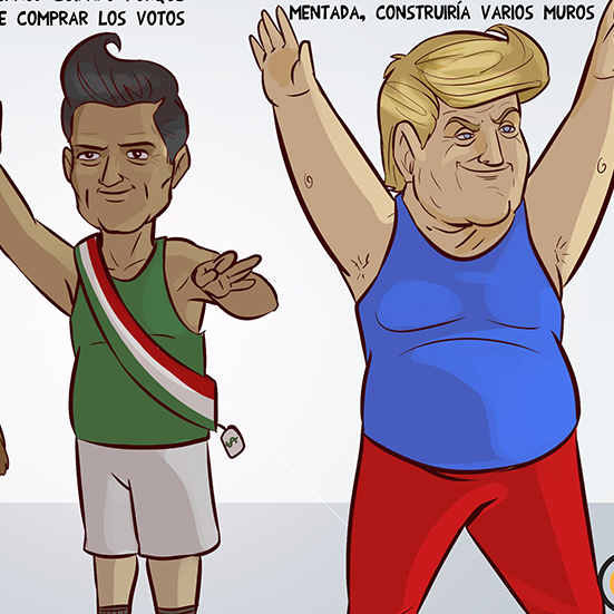 Finalistas en mentadas mexicanas