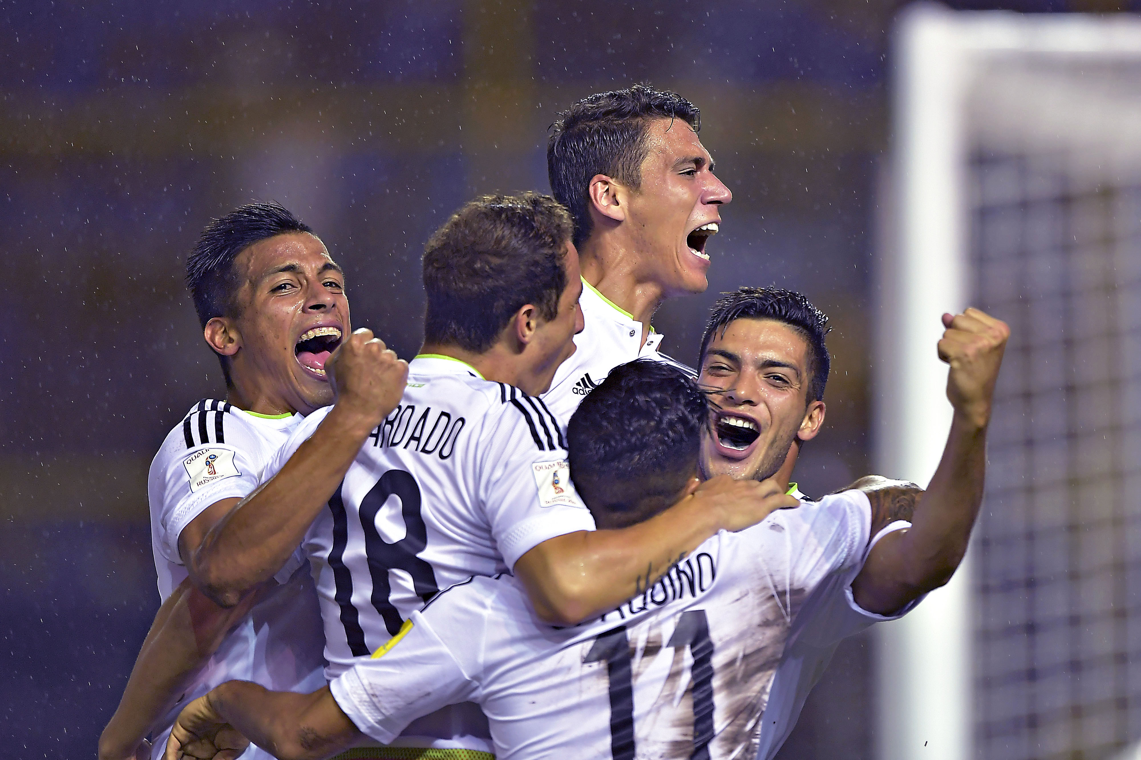 Celebración en equipo.