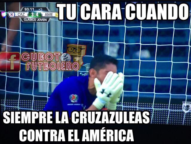 América hizo otra remontada y Cruz Azul otra cruzazuleada