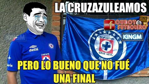 Cruz Azul, el amo de los memes