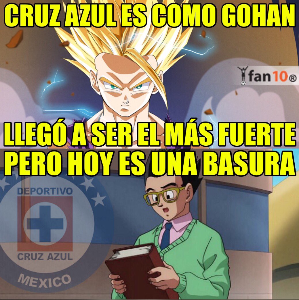 Cruz Azul, el amo de los memes