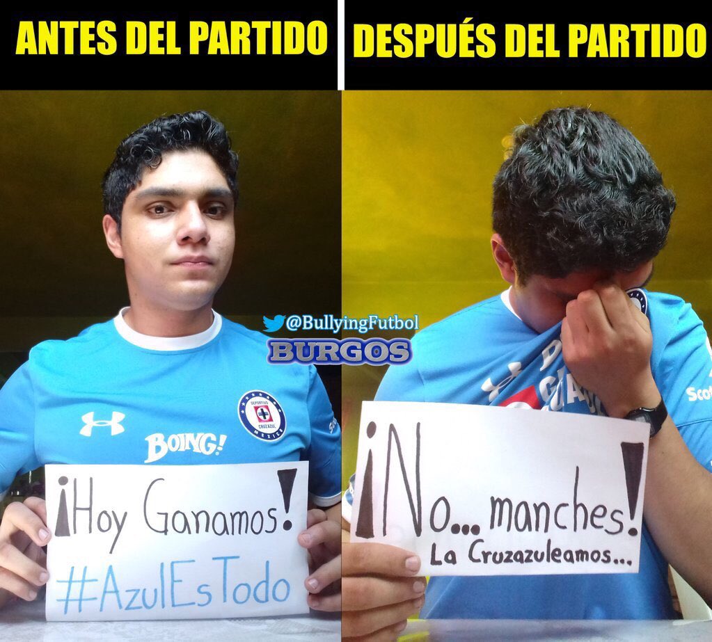Cruz Azul, el amo de los memes