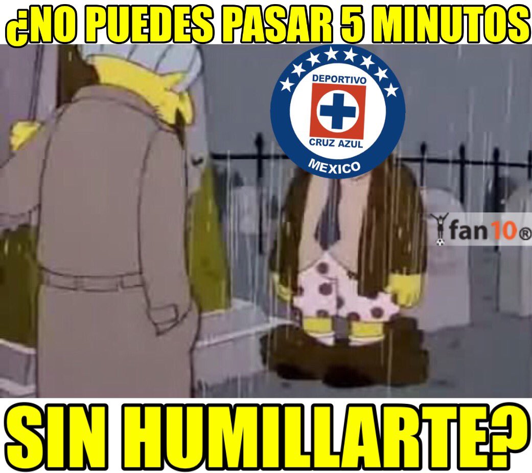 Cruz Azul, el amo de los memes