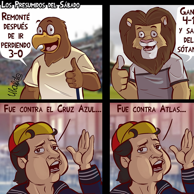 Los presumidos del sábado