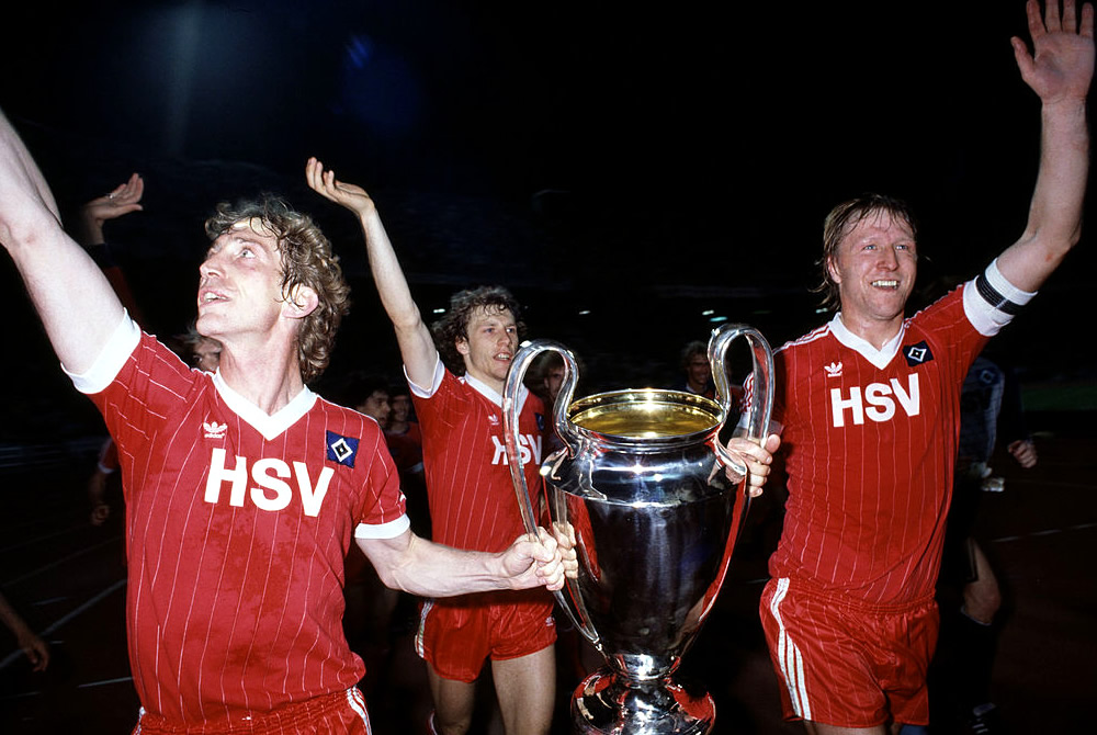 El Hamburgo era de los Reyes de Europa en 1983.