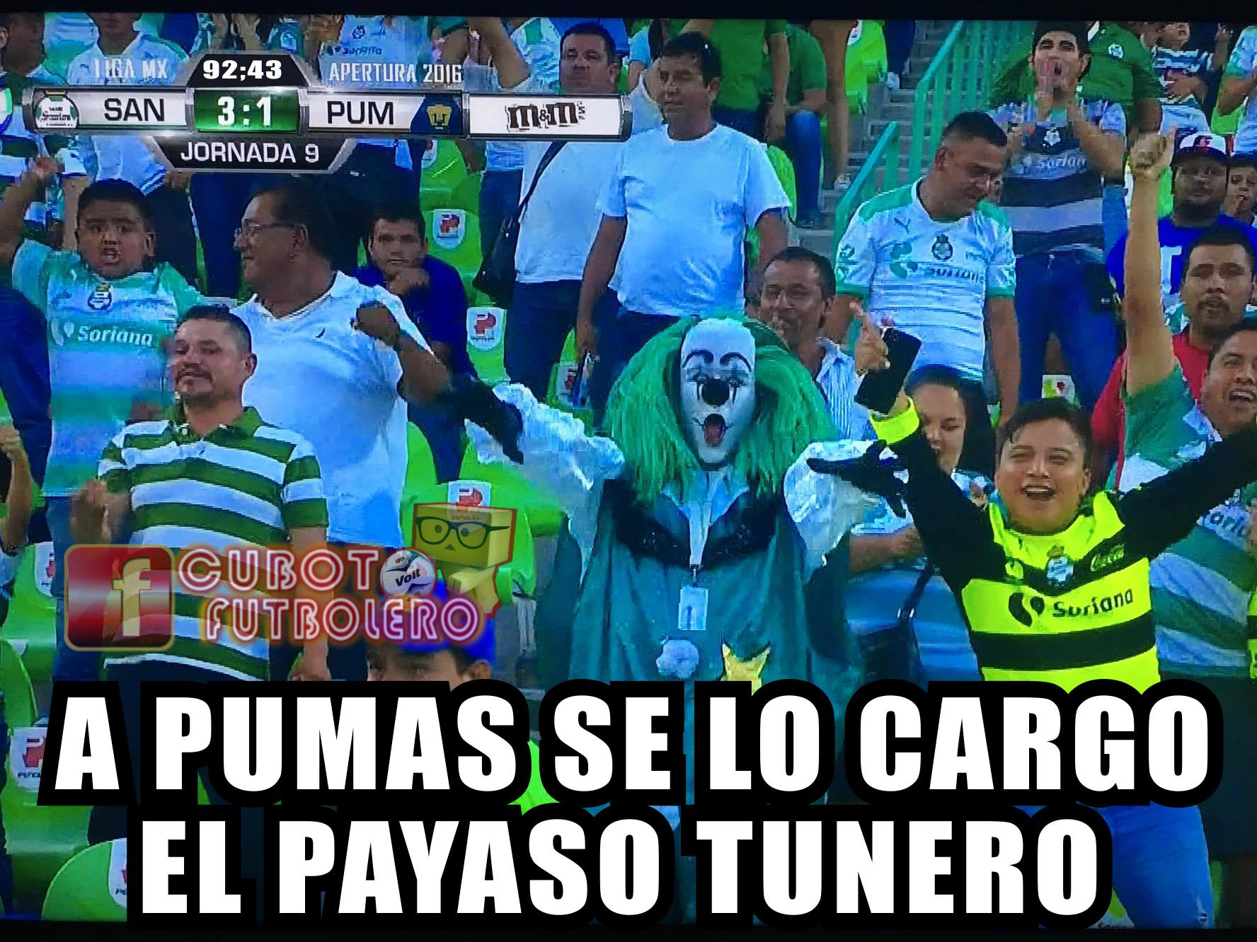 Los memes más divertidos de la Jornada 9 del Apertura 2016 de la Liga MX.