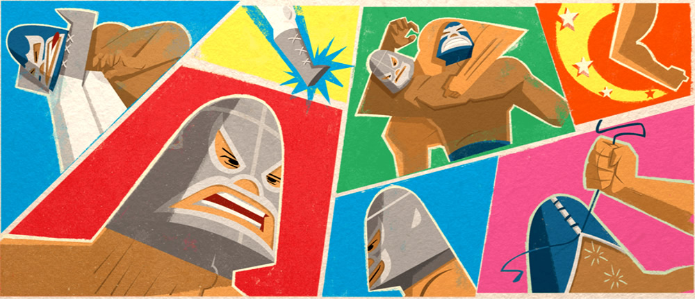 La historieta de El Santo, cortesía de Google.