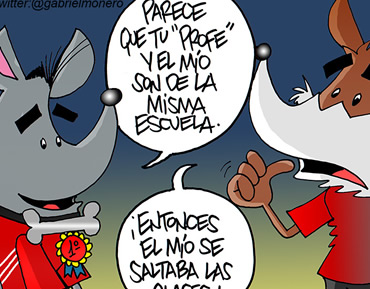De la misma escuela