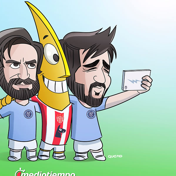 Selfie con los Rayos