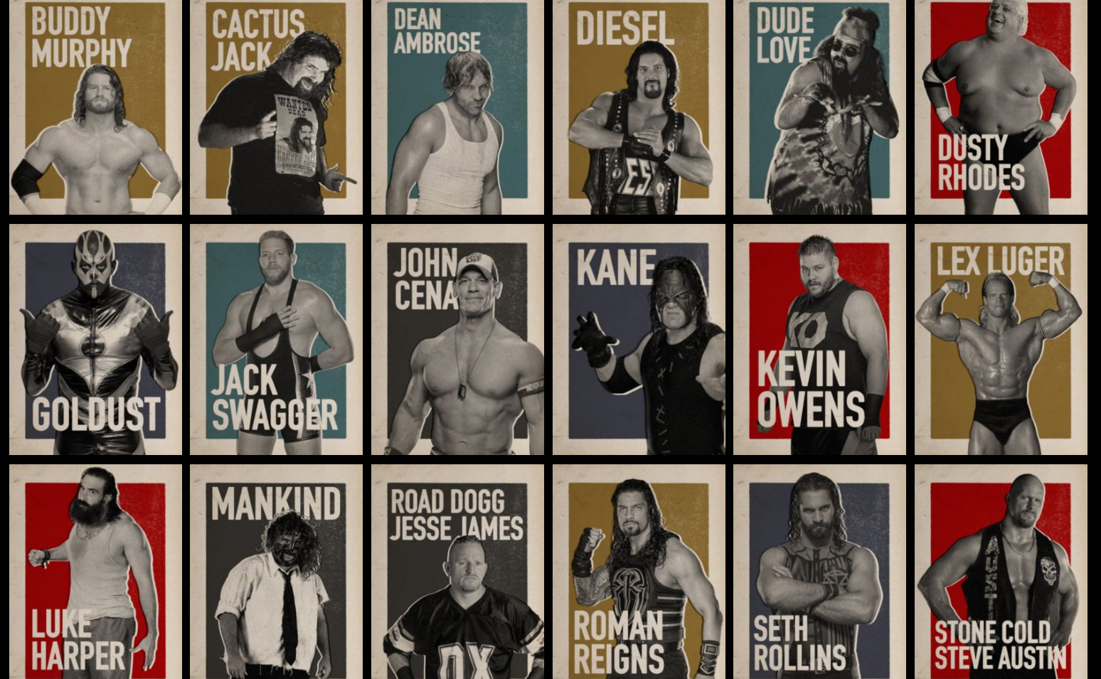 WWE 2K17 tiene 157 superestrellas para escoger